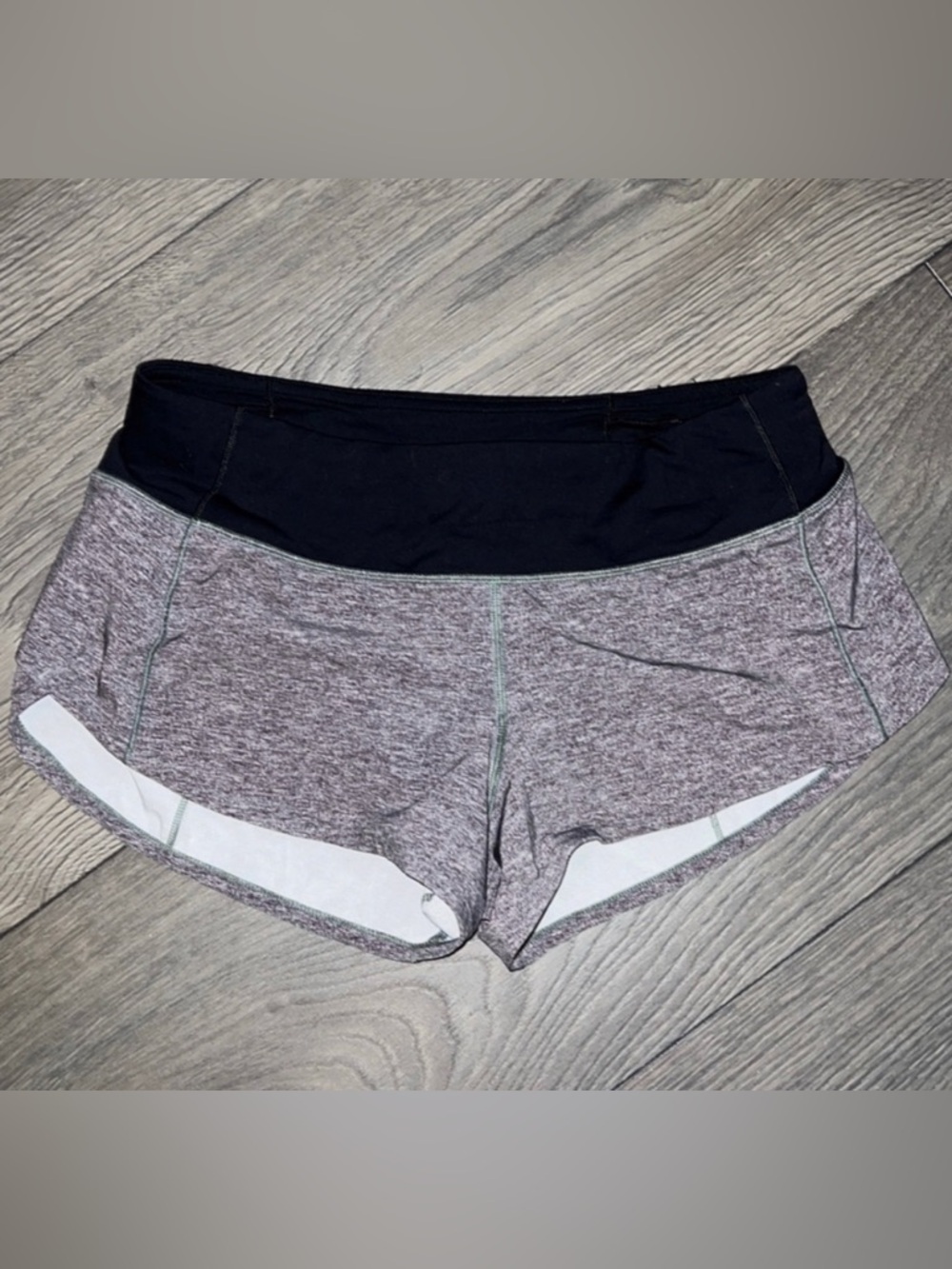 lululemon athletica Heather Grey  Shorts